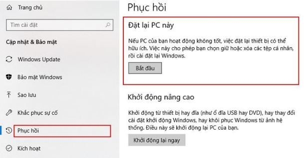 Cách khôi phục cài đặt gốc máy tính win7 win 8 win10 - 2