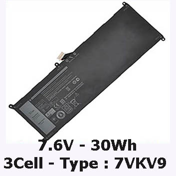 Pin Laptop Dell Latitude 12-7275  Mua Pin Dell 12-7275 ( 3Cell, 30Wh )