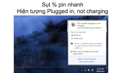 Khi nào cần thay pin laptop? 