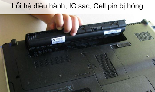 Những lỗi pin laptop thường hay gặp