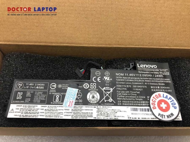 Hình ảnh của pin laptop Lenovo Ideapad 110