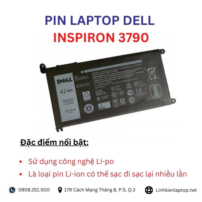 Đặc điểm và thông số của pin laptop dell inspiron 3790