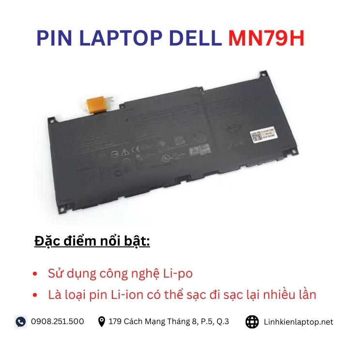 Đặc điểm và thông số của pin laptop dell MN79H