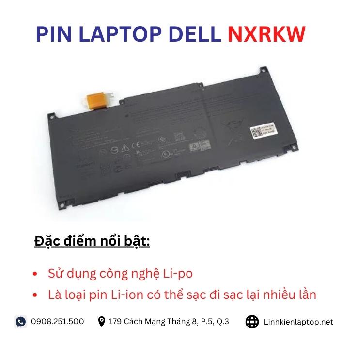 Đặc điểm và thông số của pin laptop dell NXRKW