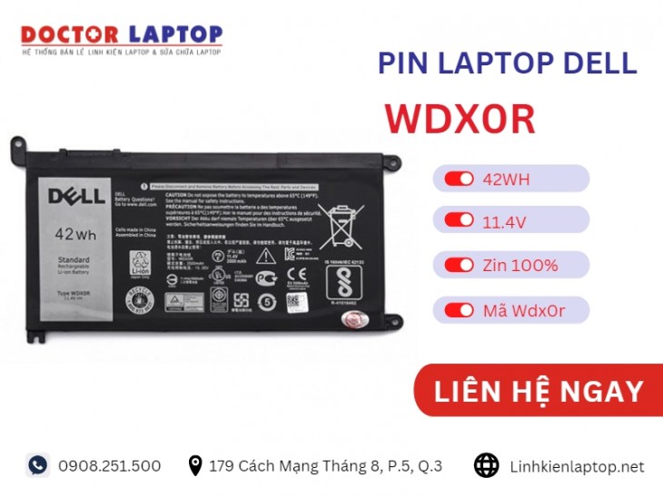 Đặc điểm và thông số của pin laptop dell vostro 3591