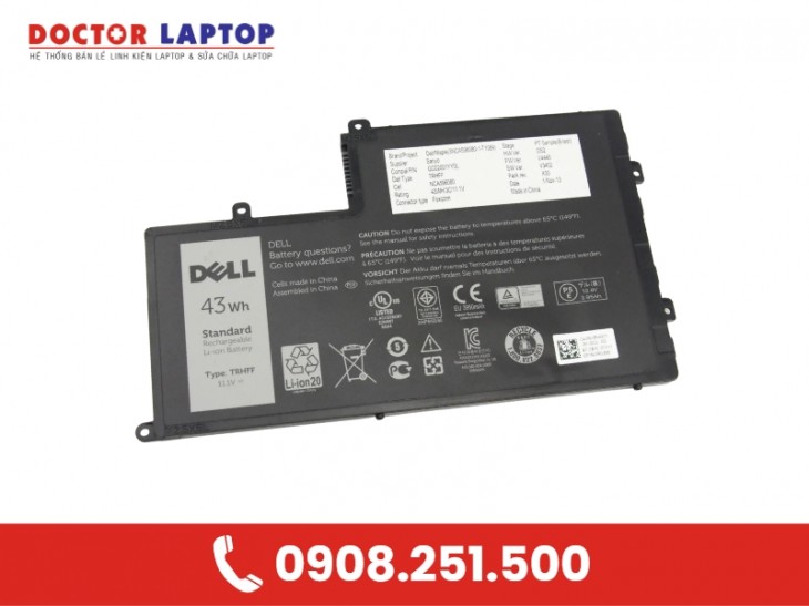 Hình nhận biết pin Laptop dell Latitude 3550 bi hư