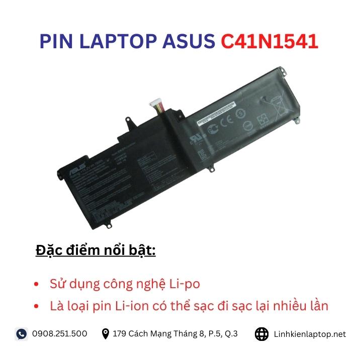 Đặc điểm và thông số của pin laptop Asus C41N1541