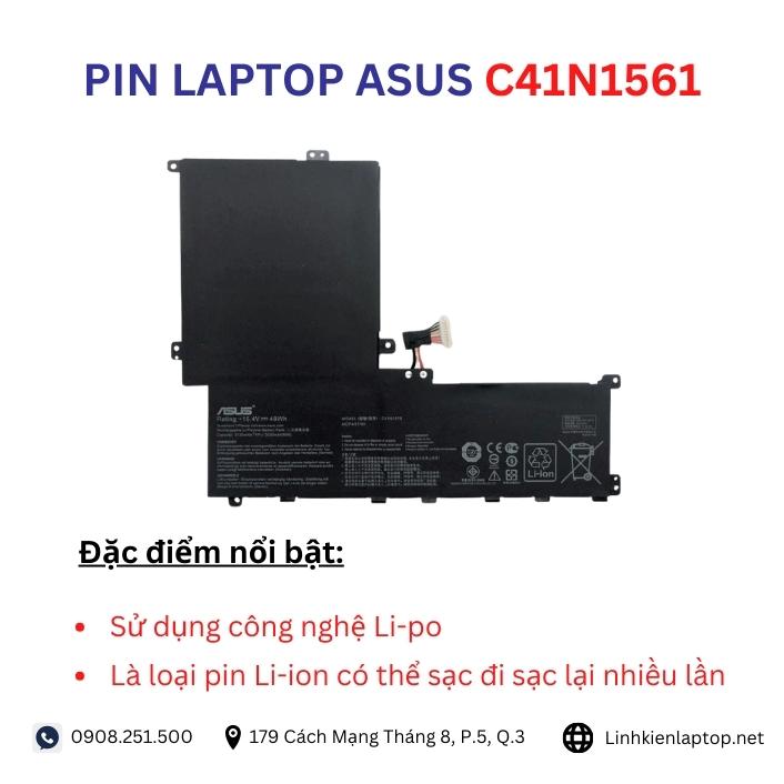 Đặc điểm và thông số của pin laptop Asus C41N1619