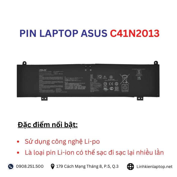 Đặc điểm và thông số của pin laptop Asus C41N2013