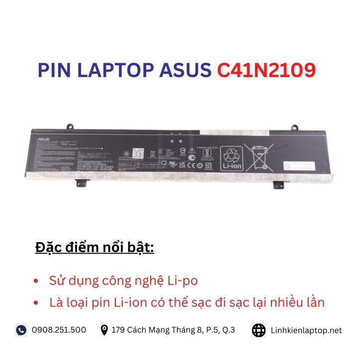 Đặc điểm và thông số của pin laptop Asus C41N2109