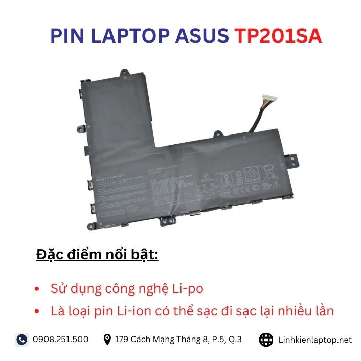 Đặc điểm và thông số của pin laptop Asus TP201SA