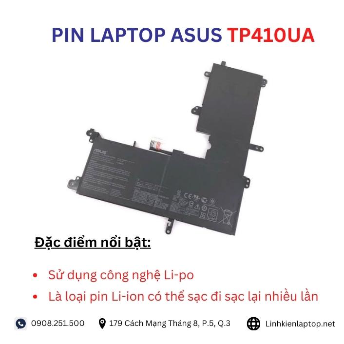 Đặc điểm và thông số của pin laptop Asus TP410UA