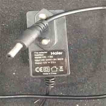 Sạc Laptop Haier 12v-2A