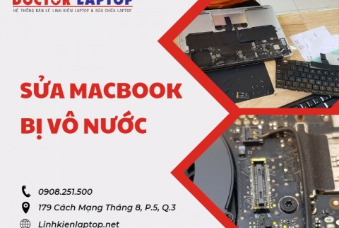 Sửa Macbook Bị Vô Nước