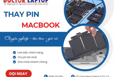 Thay Pin Macbook