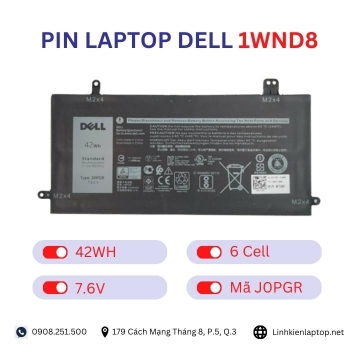 Pin Laptop Dell 1WND8