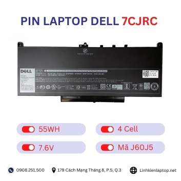 Pin Laptop Dell 7CJRC