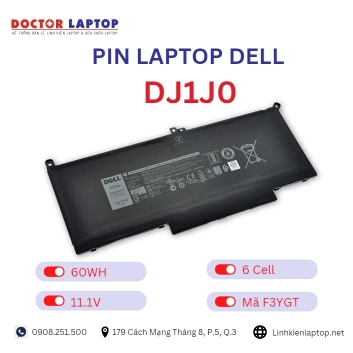 Pin Laptop Dell DJ1J0 