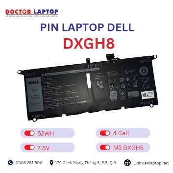 Pin Laptop Dell DXGH8