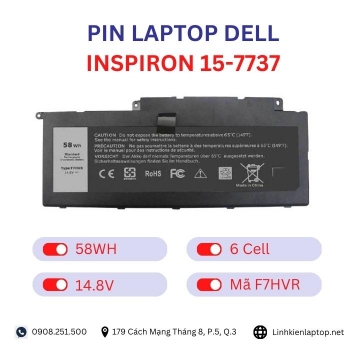 Pin Laptop Dell Inspiron 15-7737