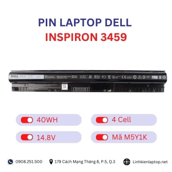 Pin Laptop Dell Inspiron 3459