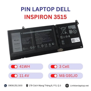 Pin Laptop Dell Inspiron 3515