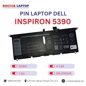 Pin Laptop Dell Inspiron 5390