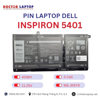 Pin Laptop Dell Inspiron 5401