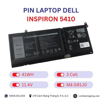 Pin Laptop Dell Inspiron 5410
