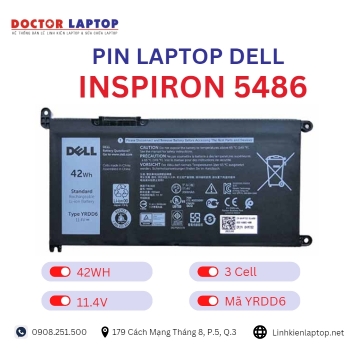 Pin Laptop Dell Inspiron 5486