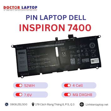 Pin Laptop Dell Inspiron 7400