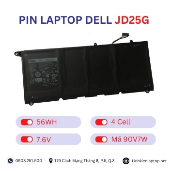 Pin Laptop Dell JD25G