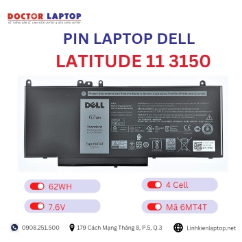 Pin Laptop Dell Latitude 11 3150