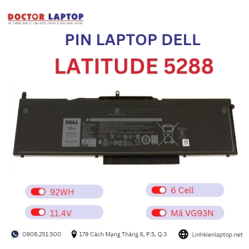 Pin Laptop Dell Latitude 5288