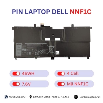 Pin Laptop Dell NNF1C