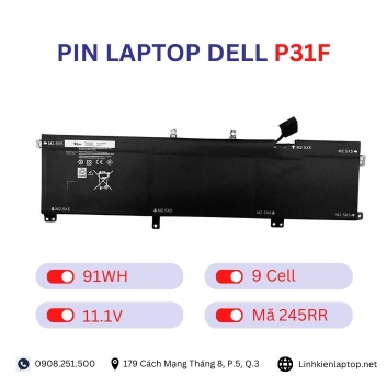 Pin Laptop Dell P31F