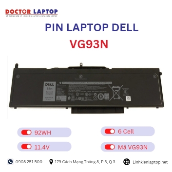 Pin Laptop Dell VG93N