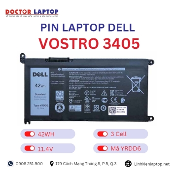 Pin Laptop Dell Vostro 3405