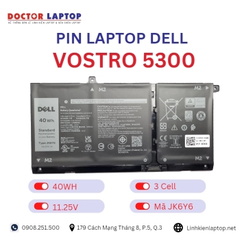 Pin Laptop Dell Vostro 5300