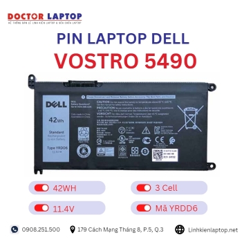 Pin Laptop Dell Vostro 5490