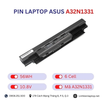 Pin laptop Asus A32N1331