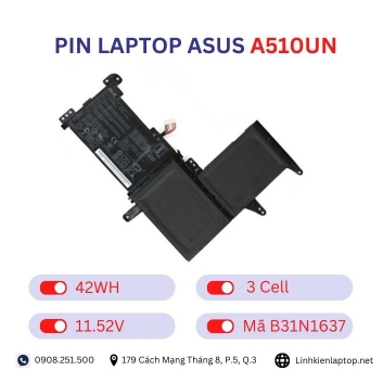 Pin Laptop Asus A510UN