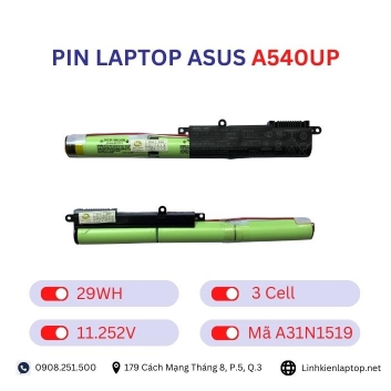 Pin Laptop Asus A540UP