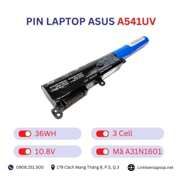 Pin Laptop Asus A541UV