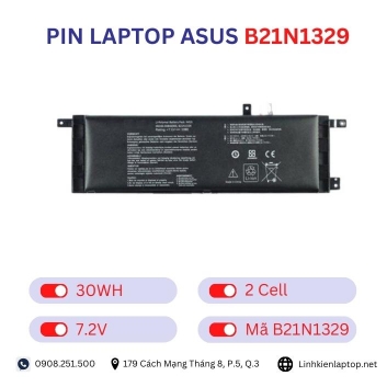 Pin laptop Asus B21N1329