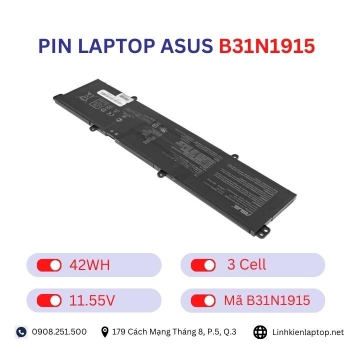 Pin laptop Asus B31N1915