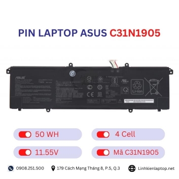 Pin laptop Asus C31N1905