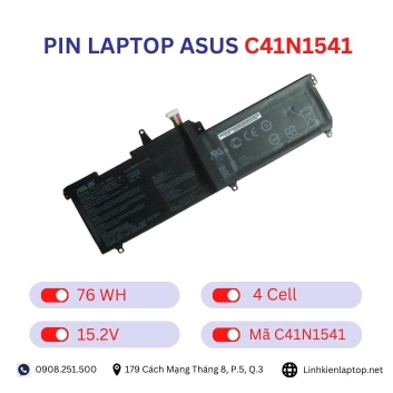 Pin laptop Asus C41N1541