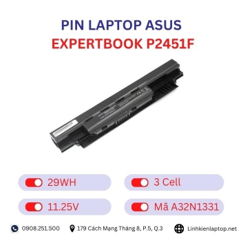 Pin Laptop Asus ExpertBook P2451F