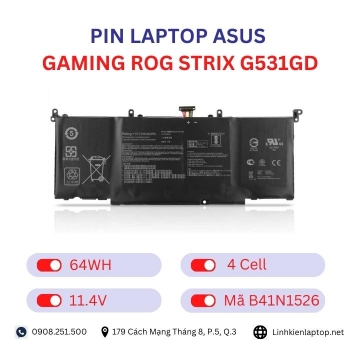 Pin Laptop Asus Gaming ROG Strix G531GD